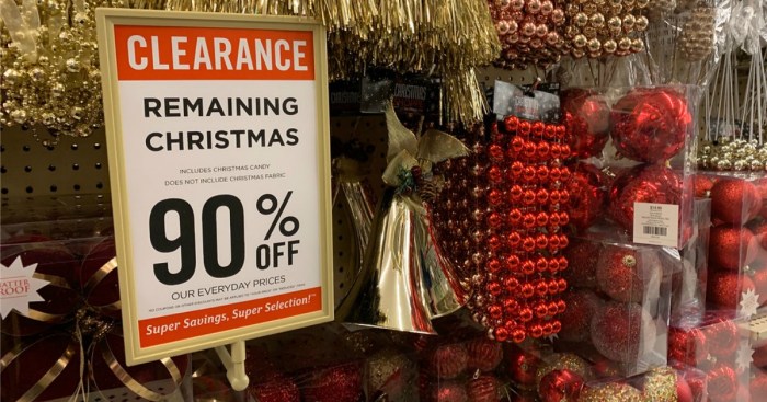 Hobby lobby christmas decoration sale