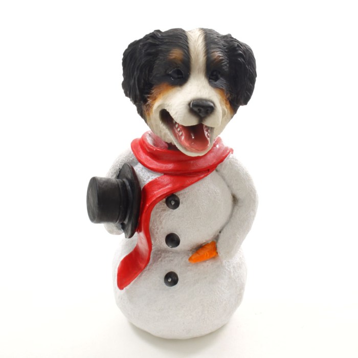 Bernese mountain dog christmas decoration