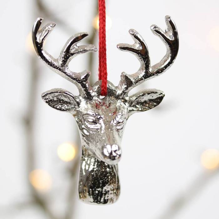 Christmas decoration deer head