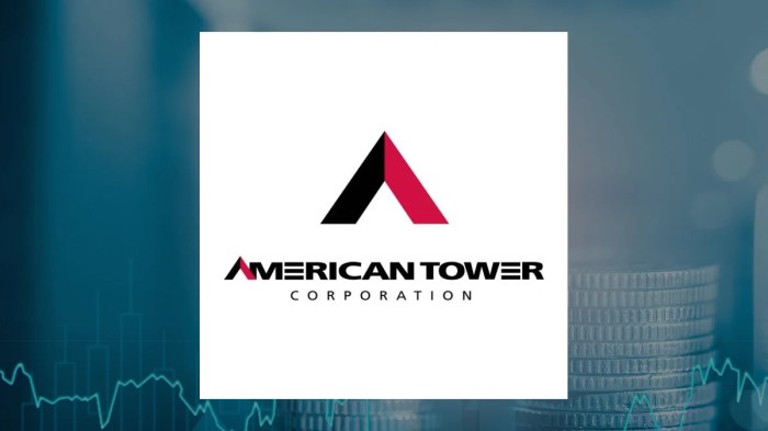 American tower stock price