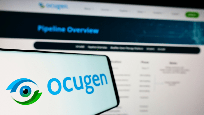 Ocgen stock price